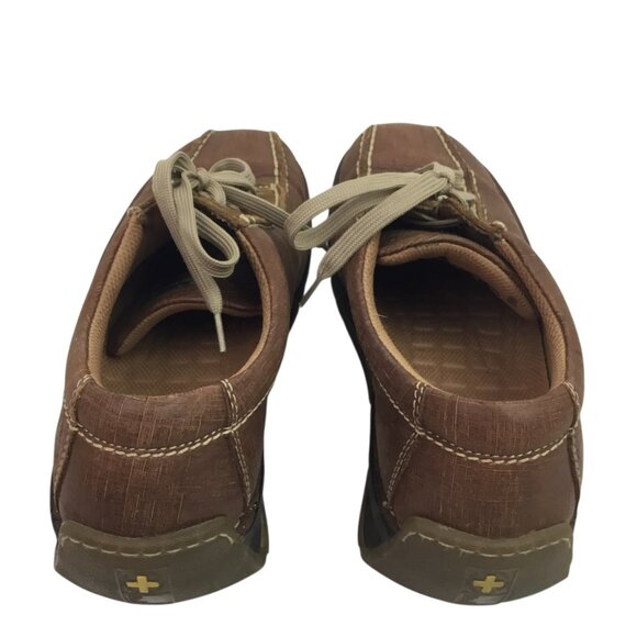 Dr. Martens Mens 9 Brown Casual Lace-Up Oxford Sneakers Shoes - Picture 3 of 12